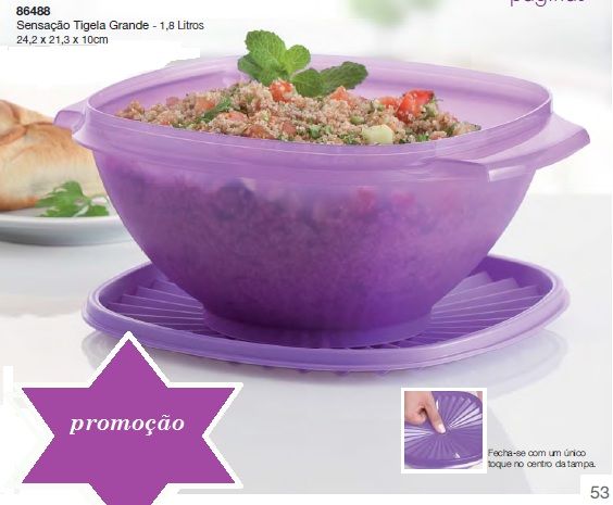 Sensação Tigela Grande - 1,8 Litros