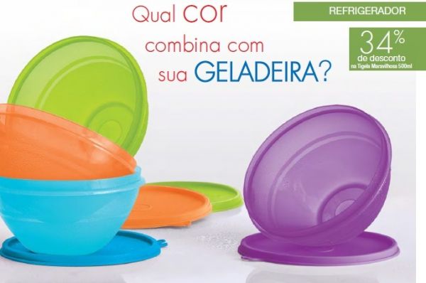 Tigela Maravilhosa Laranja Chic - 500ml cada